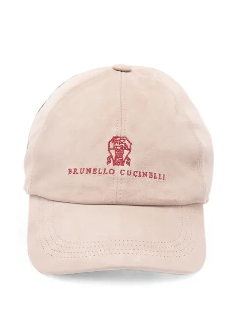 Brunello Cucinelli suede baseball cap