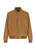 BOSS water-repellent jacket with monogram-pattern sleeves