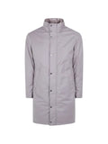 Herno high-neck press-stud jacket