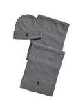 Polo Ralph Lauren Logo Beanie and Scarf Set