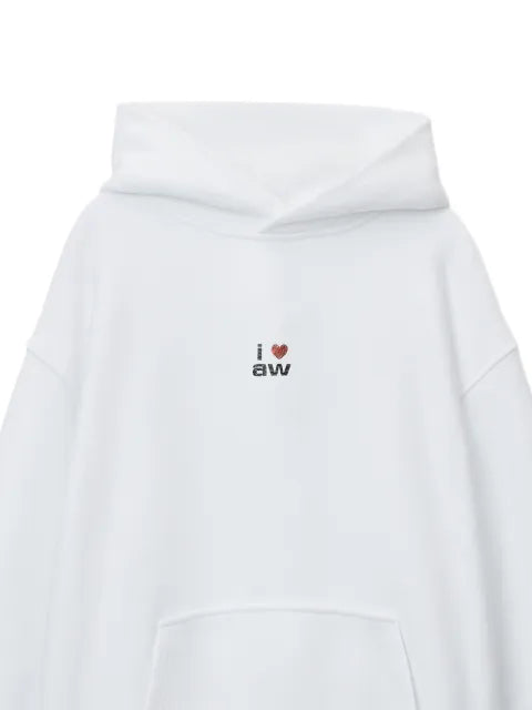 Alexander Wang hoodie w/ valentines graphic