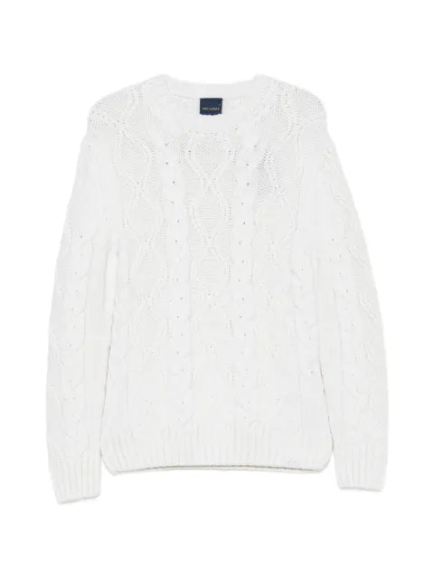 Paul & Shark cable-knit wool sweater