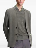 Shanghai Tang silk knitted blazer