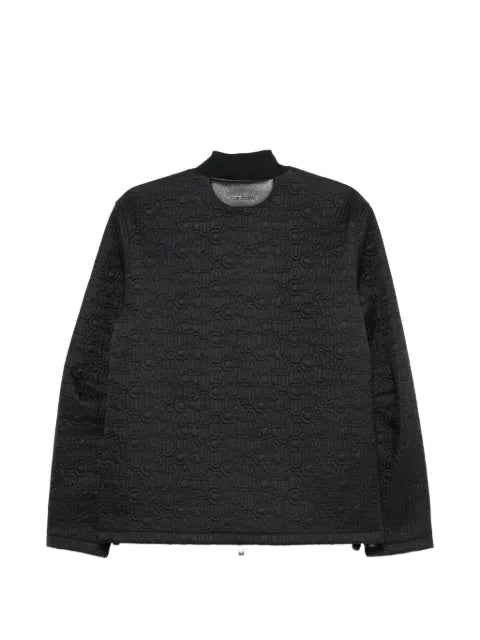 Just Cavalli quilted logo-embossed jacket