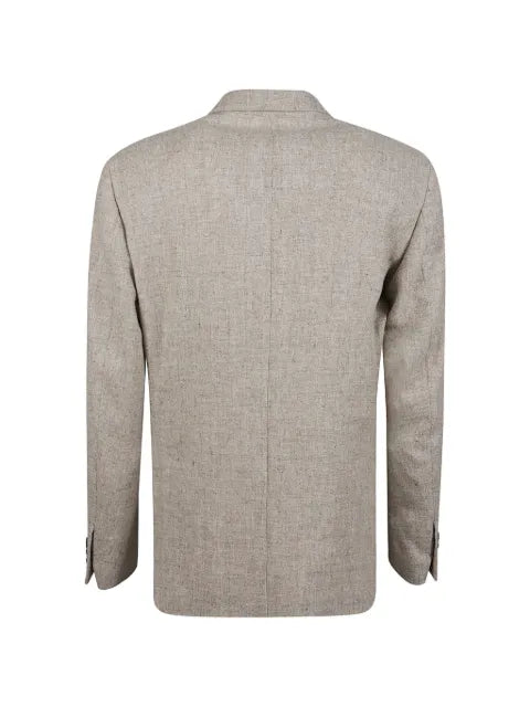 Lardini double-breasted wool blazer