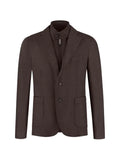 Incotex layered notched-lapels blazer