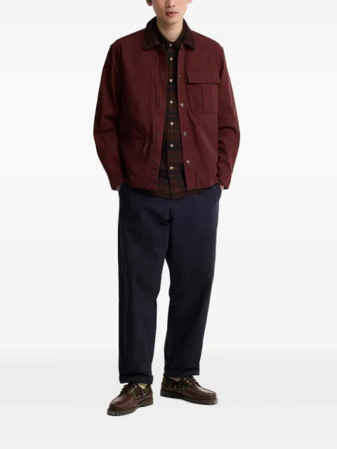 Barbour Ursula corduroy-collar overshirt