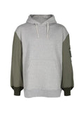 Comme des Garçons Homme MA1 panelled hoodie