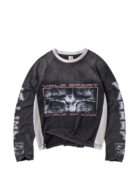 Vale Holy Spirit graphic-print sweater