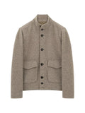 Boggi Milano jacket in wool cashmere blend mélange
