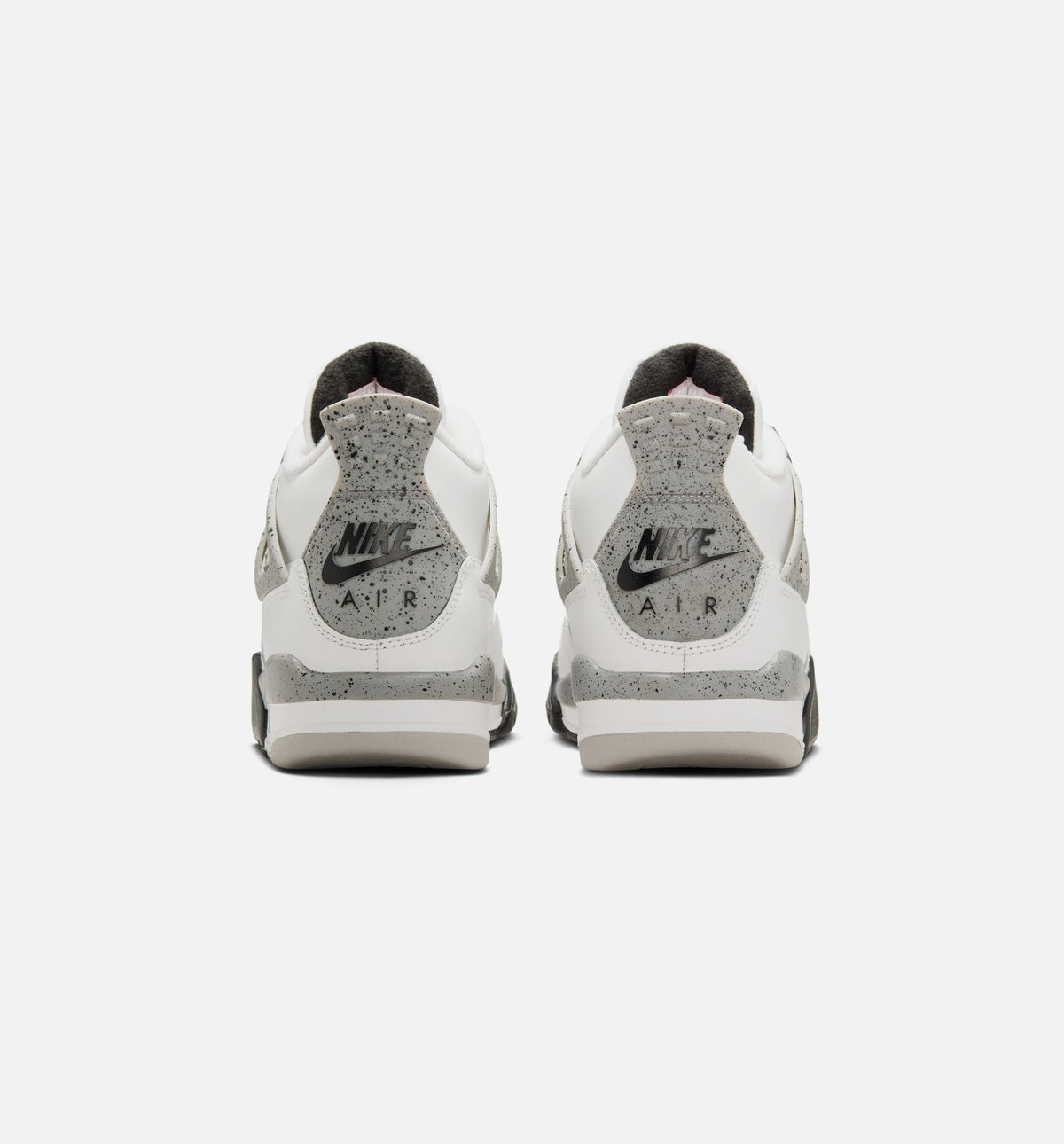 Air Jordan 4 Retro White Cement Grade School – Summit White/Fire Red/Cement Grey/Black