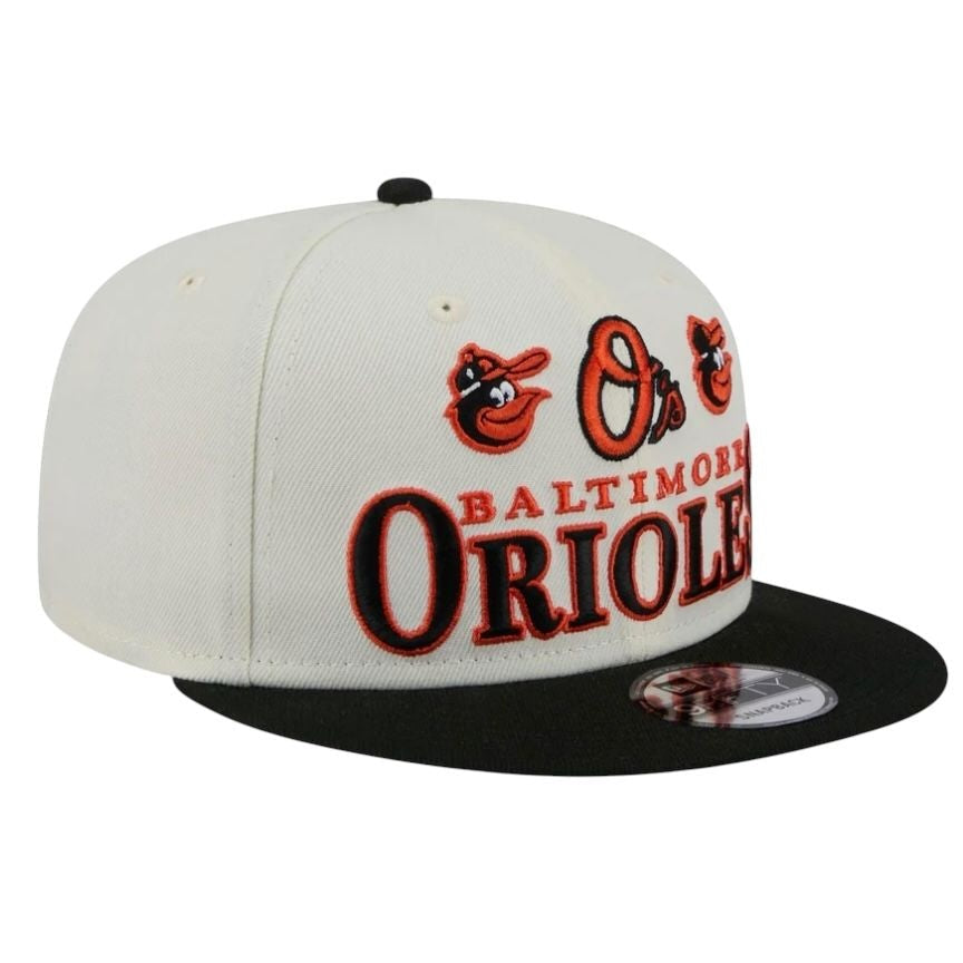New Era 950 Baltimore Orioles Archive Snapback Hat