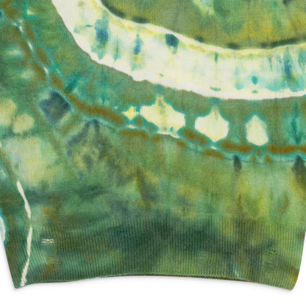 Green Ma Tie Dye Cashmere Crewneck Sweatshirt