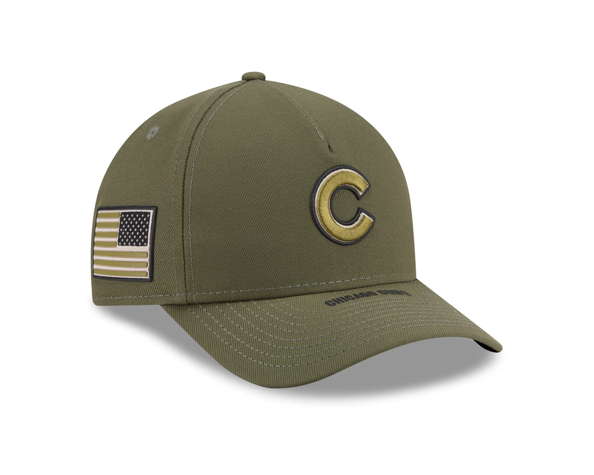 New Era 940 M Crown Chicago Cubs MLB26 Armed Forces Day Snapback Hat