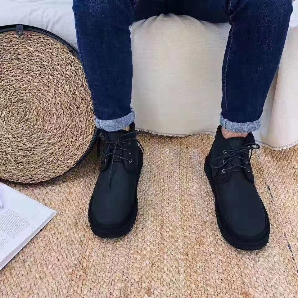 Black Neumel Zip Upgrade Boots — New Arrival | In Stock