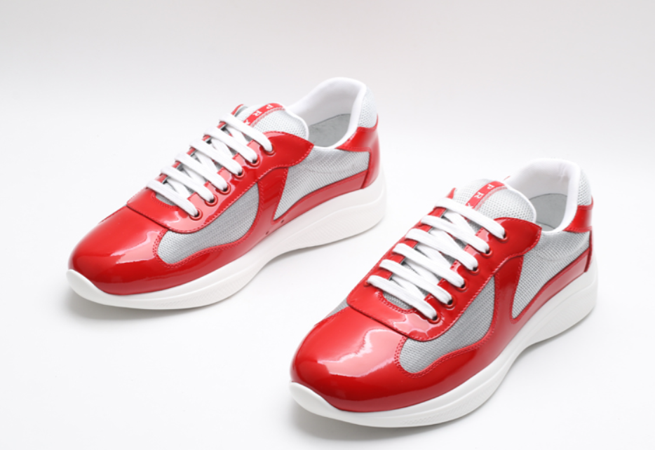 Patent Leather Sneakers – Low-Top Trainer