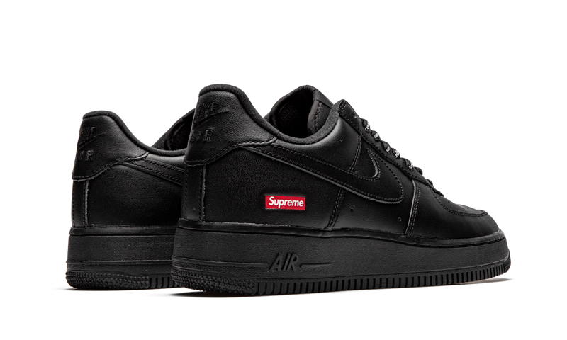 Nike Air Force 1 Low Supreme 'Mini Box Logo' Black (CU9225-001)