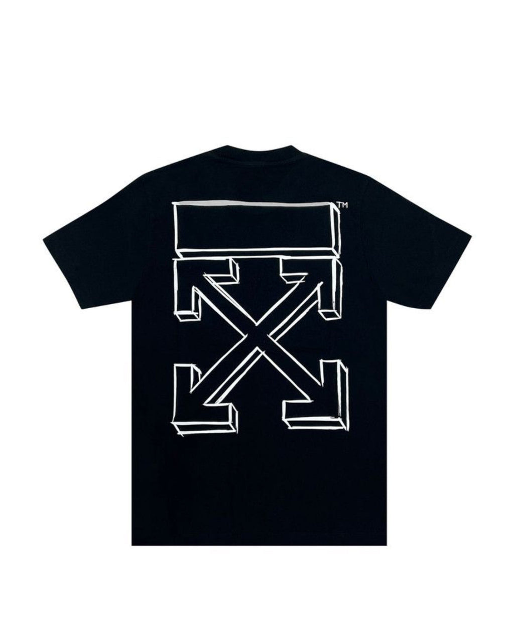 Off-White Outline Marker Arrow T-Shirt Black/White