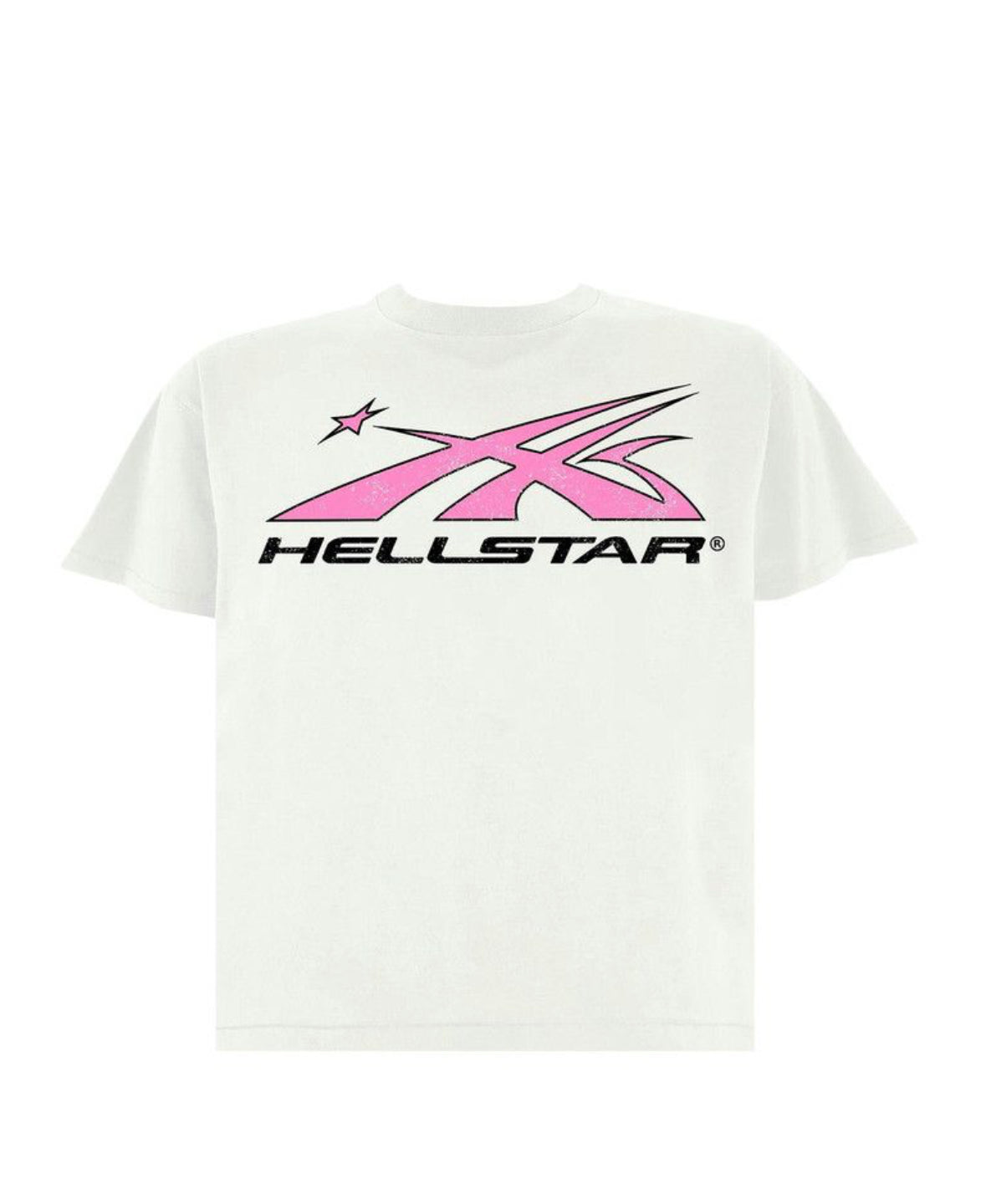 Hellstar Sport Logo T-Shirt White/Pink