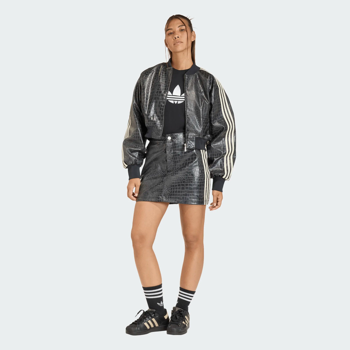 Wmns Adidas SST Pleather Jacket