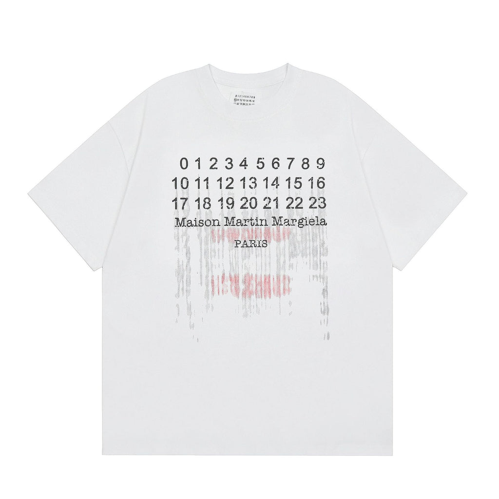 Maison Margiela T-shirt Crew Neck Loose Short Sleeve T-shirt