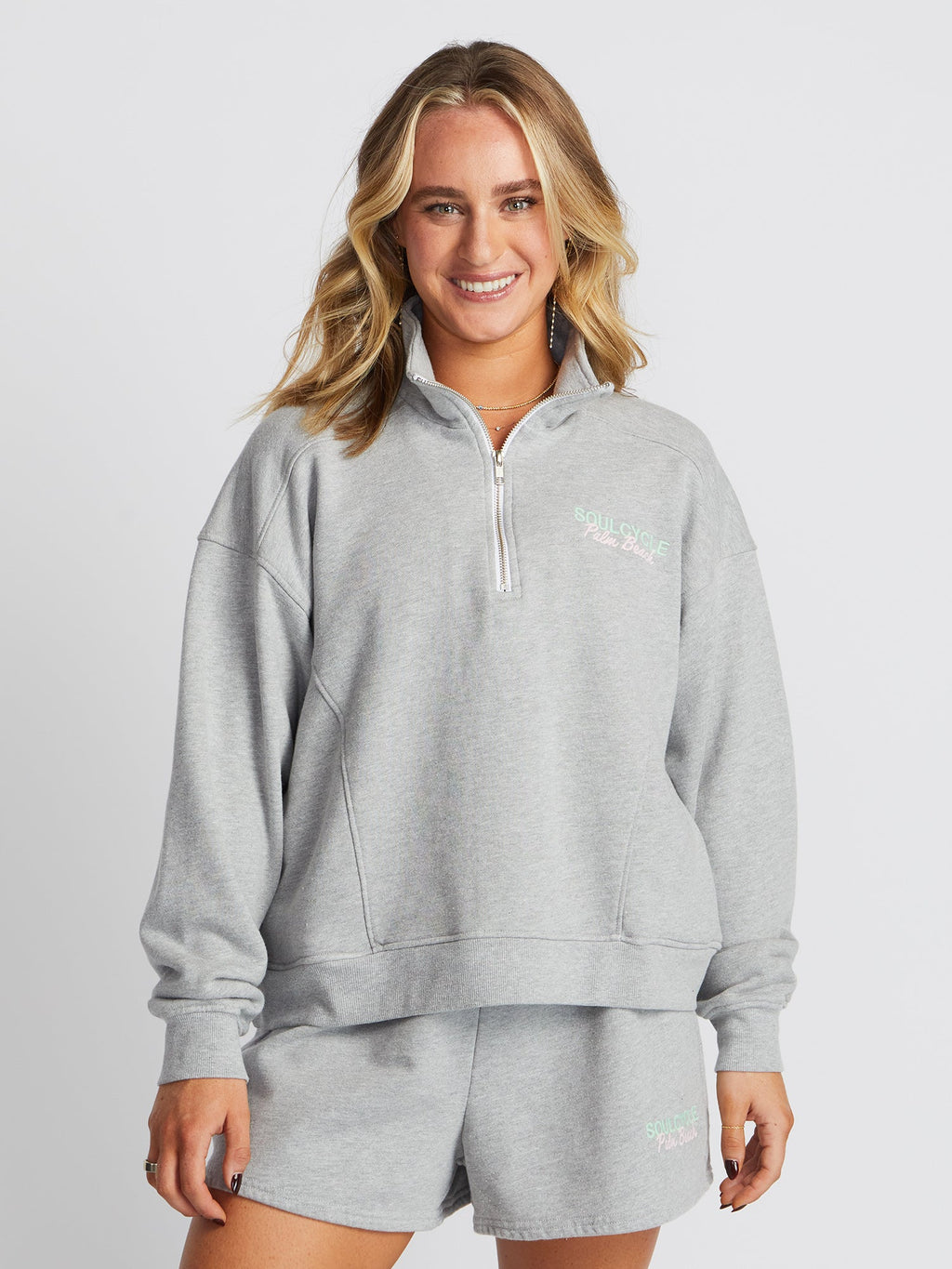 CALLIE 1/4 ZIP PBCH