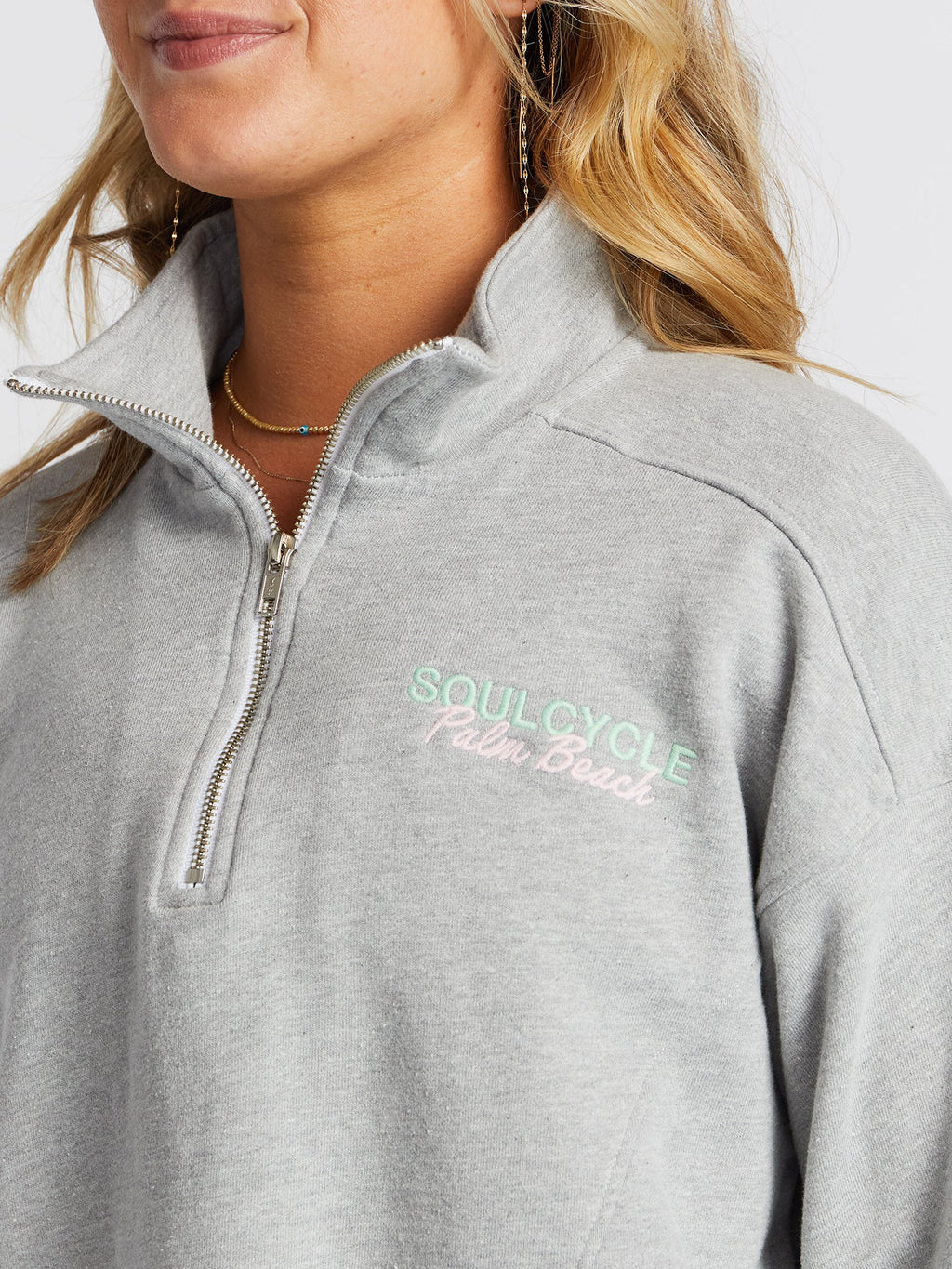 CALLIE 1/4 ZIP PBCH