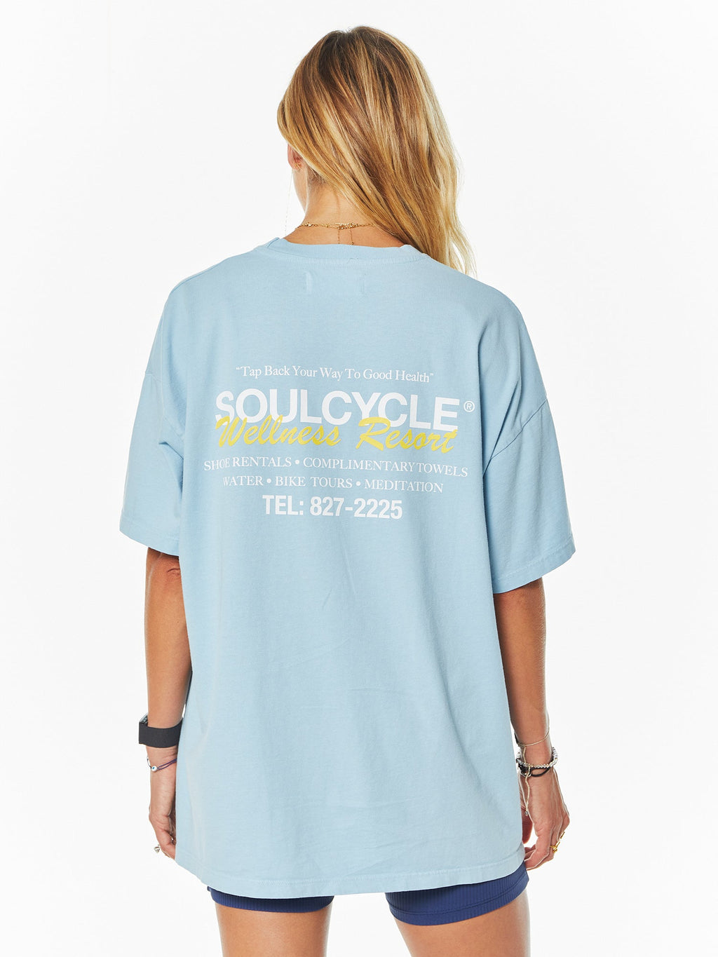 WELLNESS RUBY TEE LIGHT BLUE