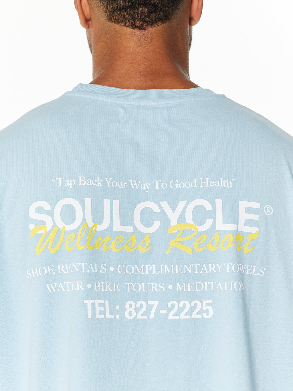 WELLNESS RUBY TEE LIGHT BLUE