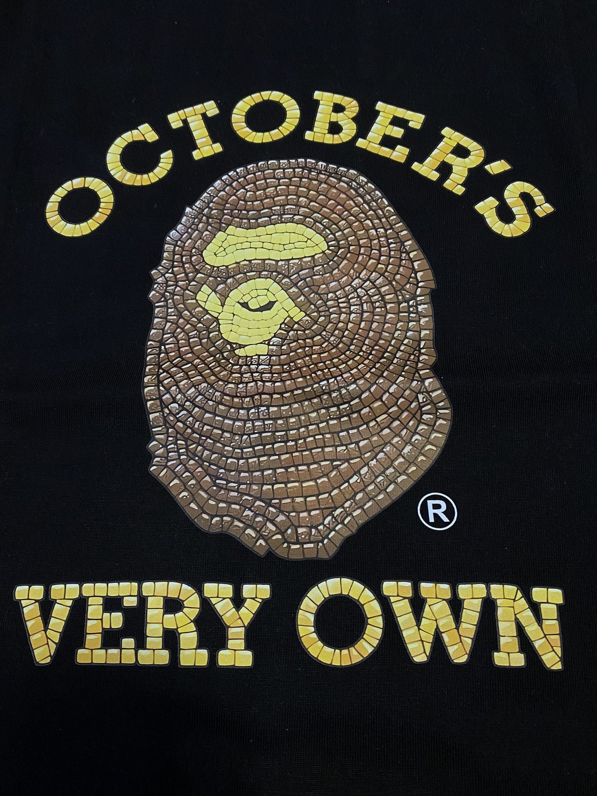 BAPE October's Very Own Ape Head Graphic T-Shirt