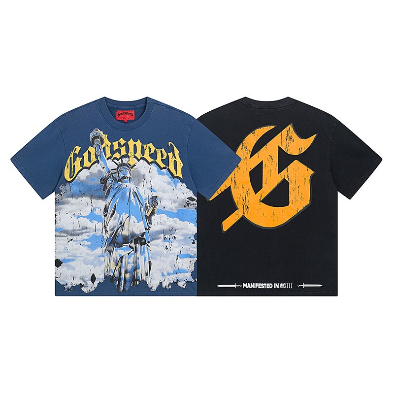 Godspeed Washed Rock Graphic T-Shirt