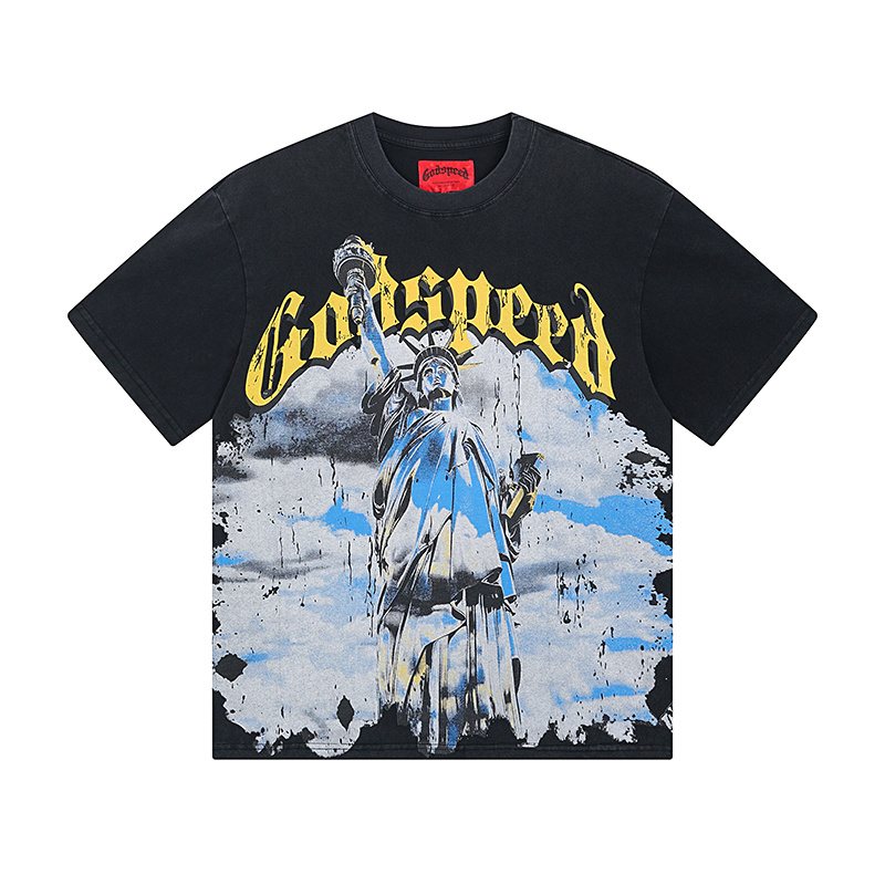 Godspeed Washed Rock Graphic T-Shirt
