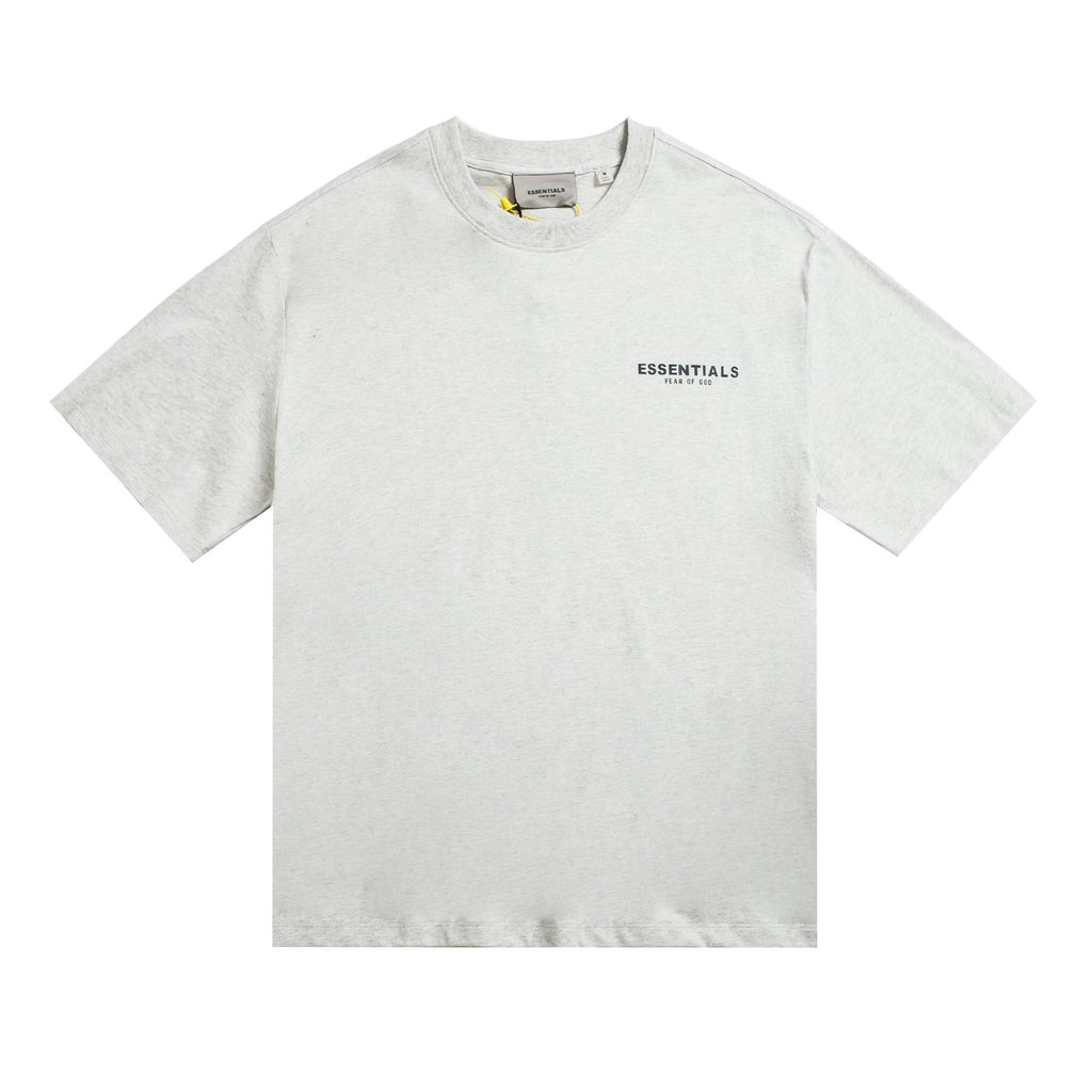 ESSENTIALS Reflective Chest Logo Short-Sleeve T-Shirt