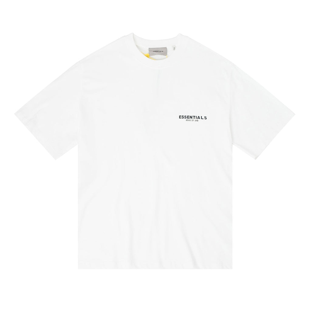 ESSENTIALS Reflective Chest Logo Short-Sleeve T-Shirt