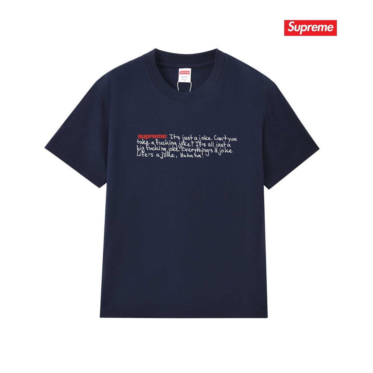 Supreme Front Graphic Short-Sleeve T-Shirt