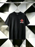 Chrome Hearts Black Cross Graphic Short-Sleeve T-Shirt