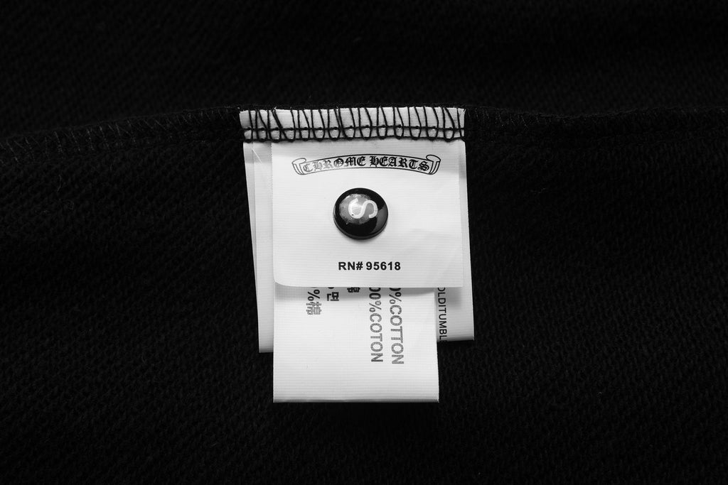 Chrome Hearts Front & Sleeve Graphic Crewneck Sweatshirt