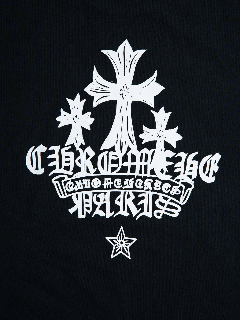 Chrome Hearts Cross Graphic Short-Sleeve T-Shirt