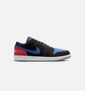 Air Jordan 1 Low Men's Shoes - Black/White/True Blue/Red