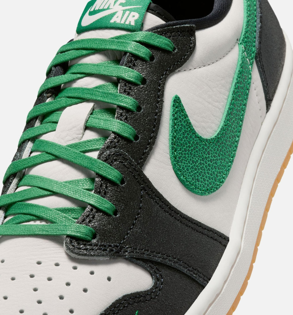 Air Jordan 1 Retro Low OG Phantom and Pine Green Men's Lifestyle Shoe – Phantom/Pine Green/Black