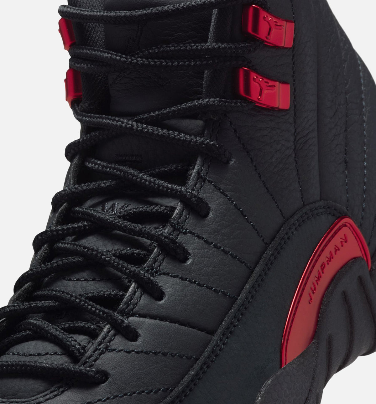 Air Jordan 12 Retro 'Bloodline' Grade School - Black/Varsity Red