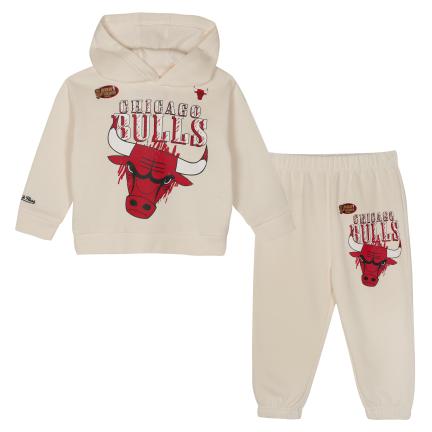 Kids M&N Chicago Bulls Hang Time Fleece Set