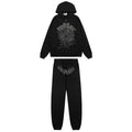 Sp5der Spiderweb Graphic Hoodie & Jogger Matching Set