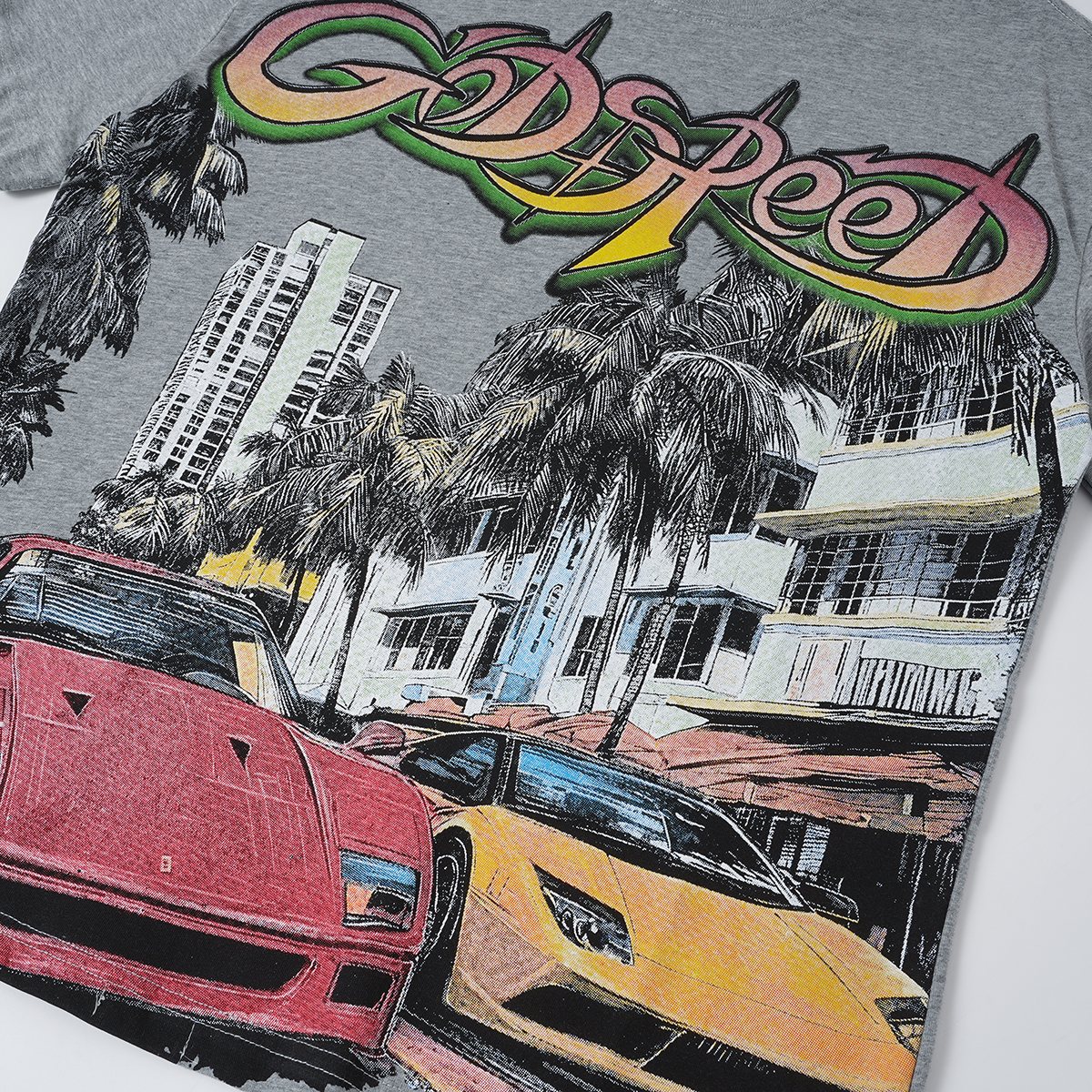Godspeed Car City G-Back Graphic T-Shirt