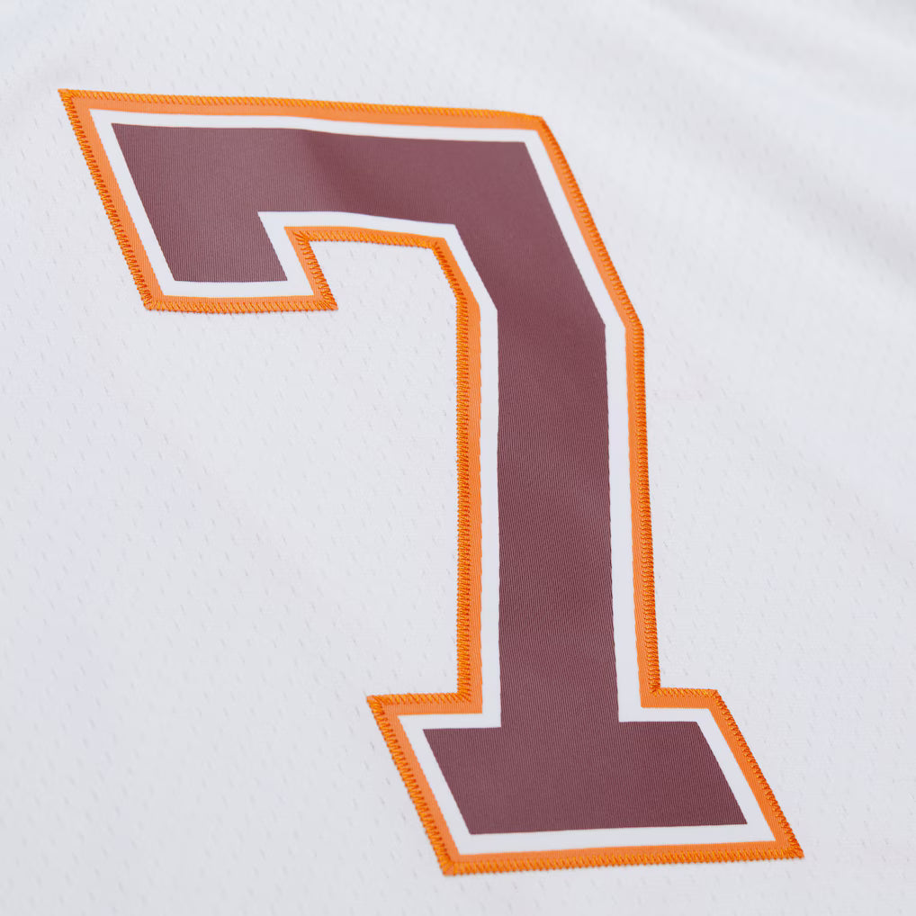 M&N NCAA Virginia Tech Hokies 2000 Michael Vick White Jersey