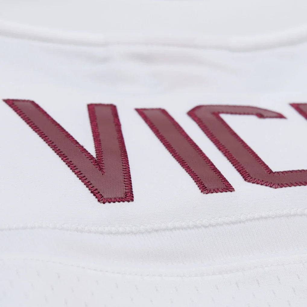 M&N NCAA Virginia Tech Hokies 2000 Michael Vick White Jersey