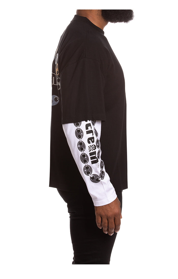 Icecream Jupiter Long Sleeve Boxy Fit Tee