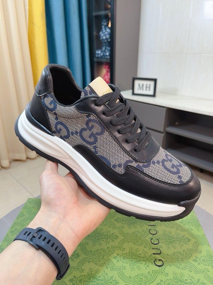 Gucci Men's GG Pattern Sneakers