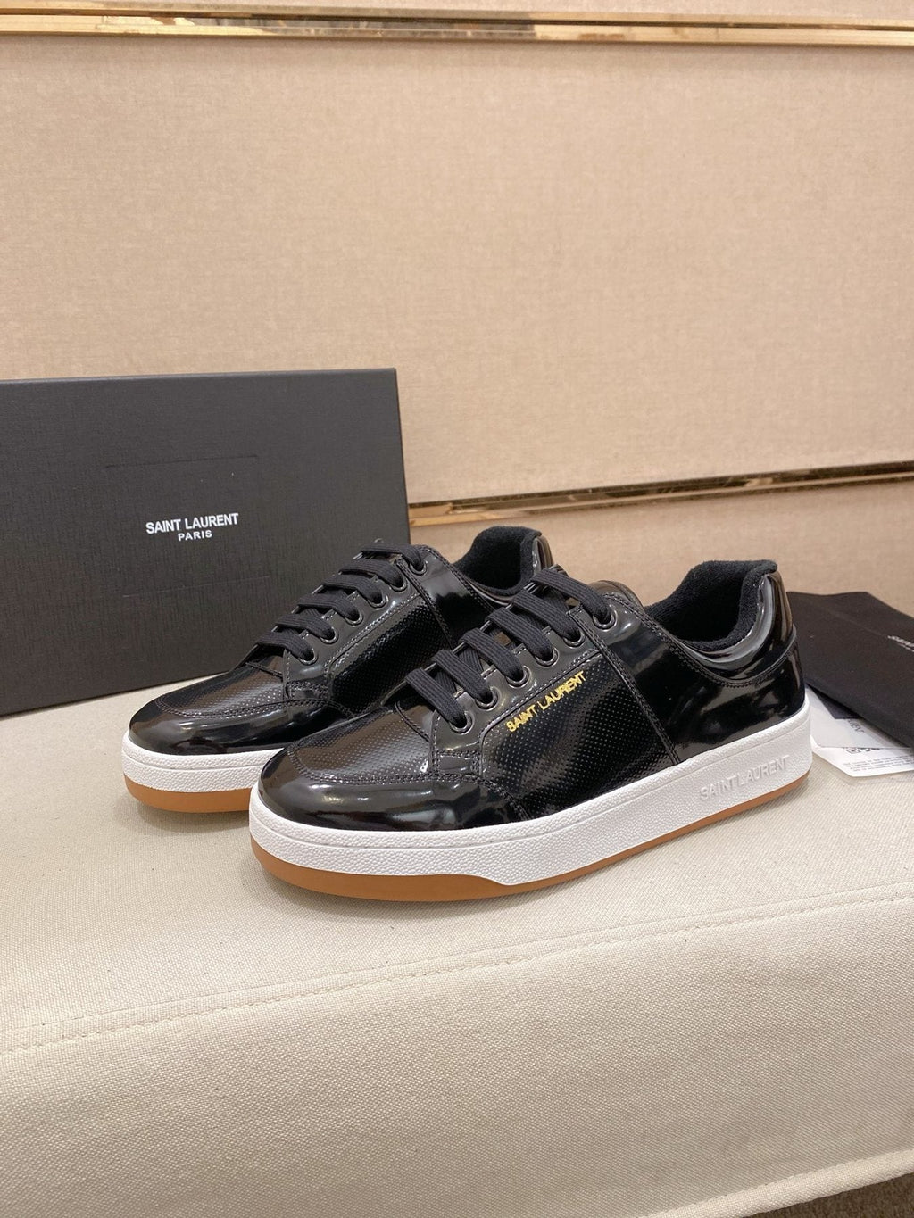 Saint Laurent Low-Top Sneakers - Rubber Sole